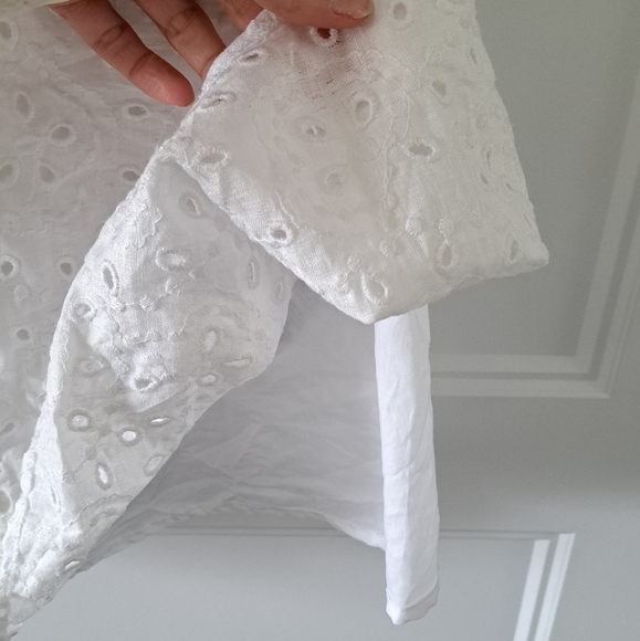 Polo Ralph Lauren Eyelet Linen Dress - Picture 5 of 7